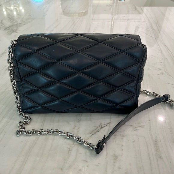 Louis Vuitton black lamb skin bag - Picture 7 of 10